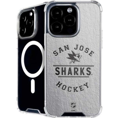 NHL San Jose Sharks Black Text iPhone 16 Pro MagSafe Case